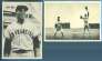 WILLIE MAYS - Interesting Unknown VINTAGE CARD (Mays fielding on back)