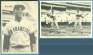 WILLIE MAYS - Interesting Unknown VINTAGE CARD (Mays batting on back)