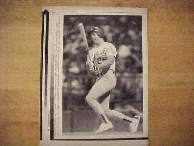 WIREPHOTO: Mark McGwire - {07/01/89} 'Double Trouble' (Athletics) Baseball cards value