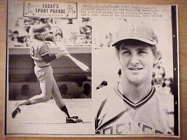 WIREPHOTO: Robin Yount - {05/14/74} 'Just Eighteen' (Brewers) Baseball cards value
