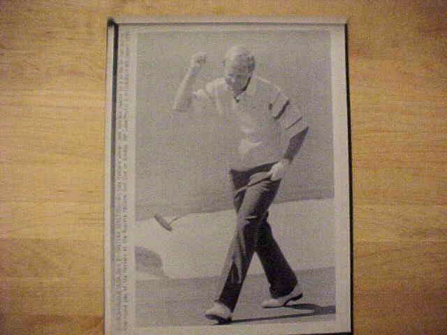 WIREPHOTO [GOLF]: Jack Nicklaus - [04/08/90] 'Masters Reaction' Baseball cards value
