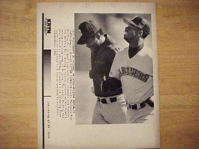 WIREPHOTO: Ken Griffey Jr - [04/02/91] 'In Fitter Times' (Mariners) Baseball cards value