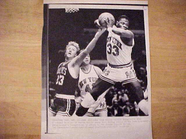 WIREPHOTO: Patrick Ewing - Lot of 14 DIFFERENT (Knicks) Basketball cards value