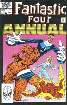  Comic: FANTASTIC FOUR  Annual #17 (1983) Baseball cards value