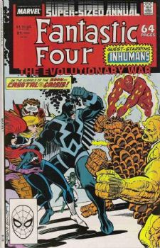  Comic: FANTASTIC FOUR  Annual #21 (1988) Baseball cards value
