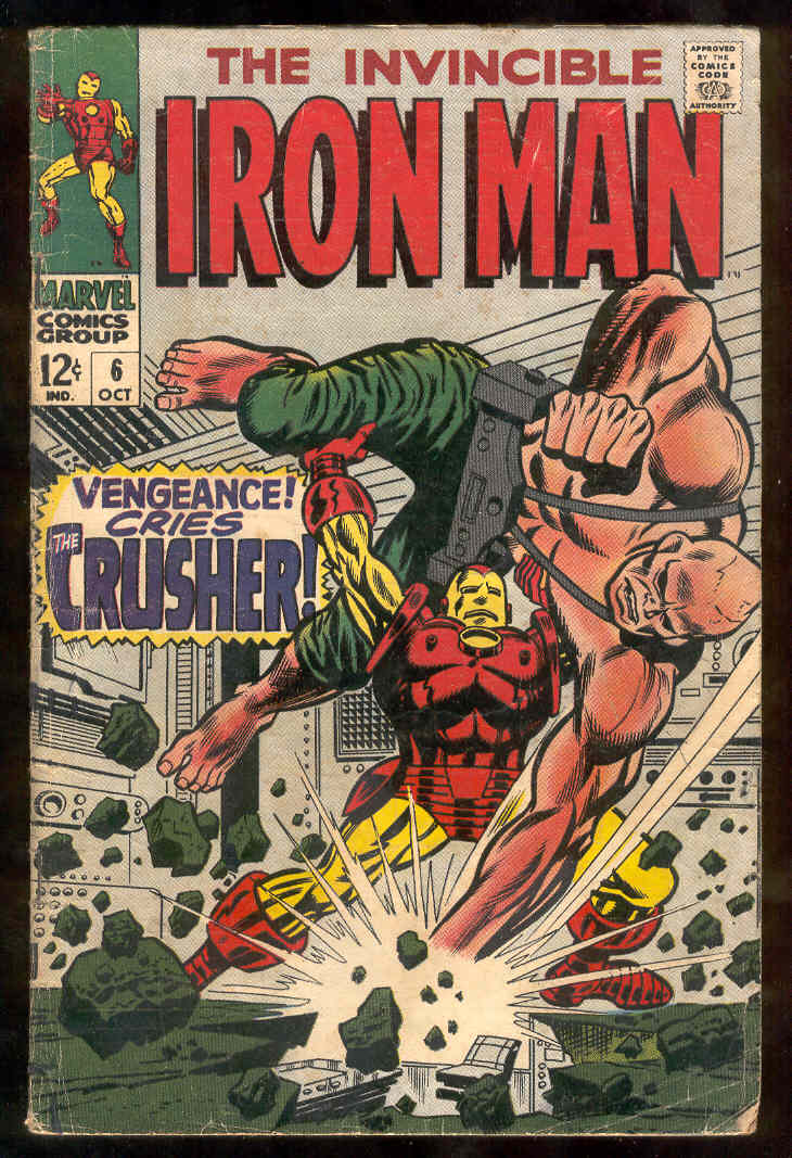  Comic: The Invincible IRON MAN #..6 (1968) Baseball cards value