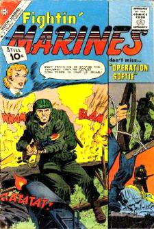  Comic: FIGHTIN' MARINES #42 (1961-10 cents!) (Charlton) Baseball cards value