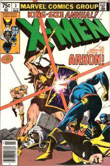  Comic: X-MEN  KING-Size ANNUAL #3 (1979) Baseball cards value