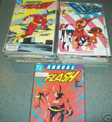  Comic: FLASH - RUN #1-#14 (14 comics) (1987-) Baseball cards