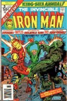  Comic: The Invincible IRON MAN Annual #3 (1976) Baseball cards value
