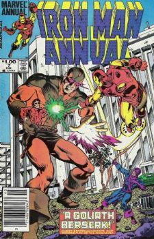  Comic: The Invincible IRON MAN Annual #7 (1984) Baseball cards value