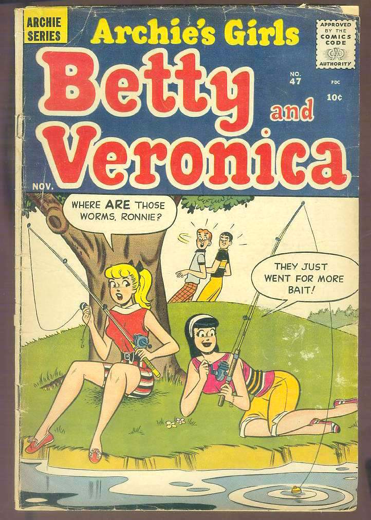  Comic: ARCHIE's Girls Betty and Veronica #47 (1959) Baseball cards value