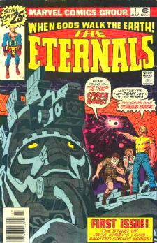  Comic: ETERNALS #1 First Issue (July,1976) Baseball cards value