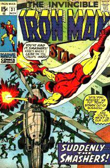  Comic: The Invincible IRON MAN #.31 Baseball cards value