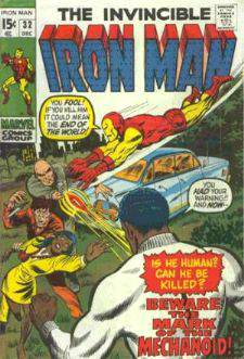  Comic: The Invincible IRON MAN #.32 Baseball cards value