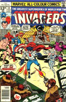  Comic: INVADERS #14 (1977) Baseball cards value