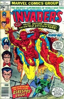 Comic: INVADERS #22 (1977) Baseball cards value