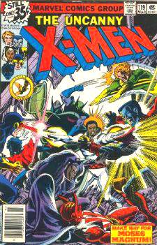  Comic: X-MEN  #119 (1979) Baseball cards value