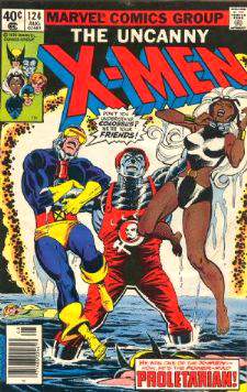  Comic: X-MEN  #124 (1979) Baseball cards value