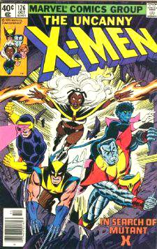  Comic: X-MEN  #126 (1979) Baseball cards value