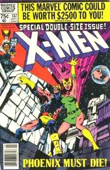  Comic: X-MEN  #137 Special DOUBLE-SIZE (1980) Baseball cards value