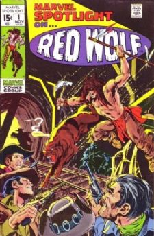 Comic: Marvel Spotlight #.1 on RED WOLF (15 cents,1971 FIRST ISSUE) Baseball cards value