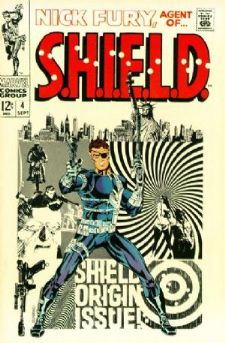  Comic: NICK FURY Agent of SHIELD #4 (12 cents!,1968) Baseball cards value