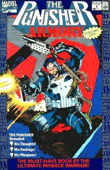  Comic: PUNISHER Armory #1 First Issue (1990) Baseball cards value