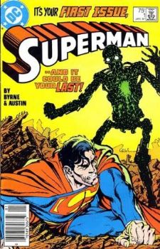  Comic: SUPERMAN #1 1st Issue ! (1987) Baseball cards value