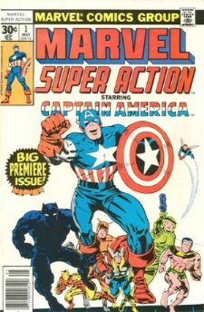 Comic: MARVEL SUPER ACTION #1 Premier ISSUE (1977) Baseball cards value