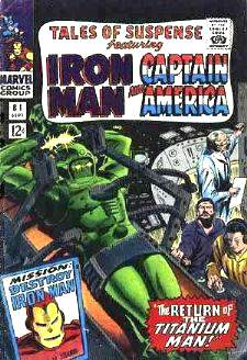  Comic:  TALES OF SUSPENSE #81 Featuring IRON MAN & CAPTAIN AMERICA Baseball cards value