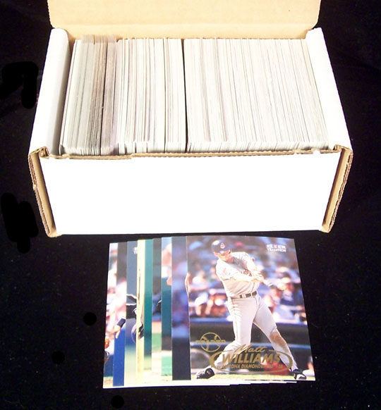  1998 Fleer Tradition - COMPLETE SET Series 1+2 (600 cards) Baseball cards value