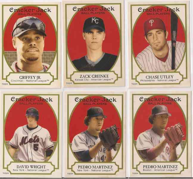  2005 Topps CRACKER JACK - COMPLETE SET (#1-250) Baseball cards value
