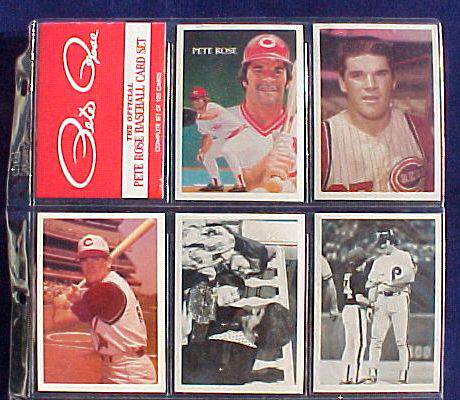  1985 Topps PETE ROSE - COMPLETE SET - IN FACTORY BOX (120 cards) Baseball cards value