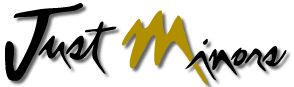 Just Minors minor league baseball cards logo