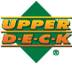 Vintage old Upper Deck baseball cards logo