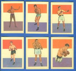 1956 Topps/GUM Inc. ADVENTURE w/Boxing  N card back