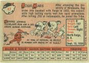 1958 Topps Baseball card back