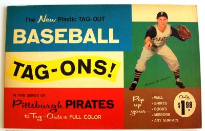 1960 Pirates Tag-Ons  Baseball card front