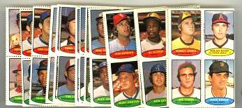 1974 Topps Stamps Baseball card front