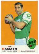 1969 Topps Football card front