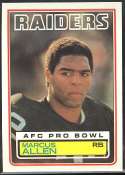 1983 Topps Football card front