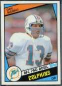 1984 Topps Football card front