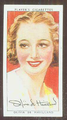 1938 Player's Film Stars  n card front