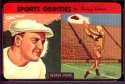1954 Quaker Oats Sports Oddities  Baseball card front