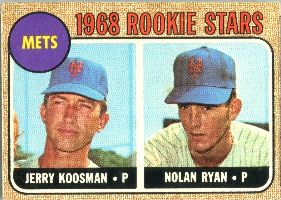 Nolan Ryan Items  Baseball card front