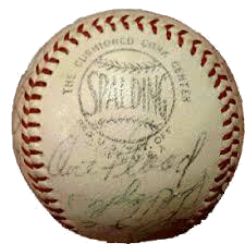 Autographed/Signed Team Baseballs