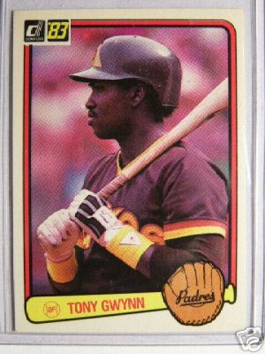 1983 Donruss #598 Tony Gwynn ROOKIE (HALL-of-FAMER) (Padres) Baseball cards value