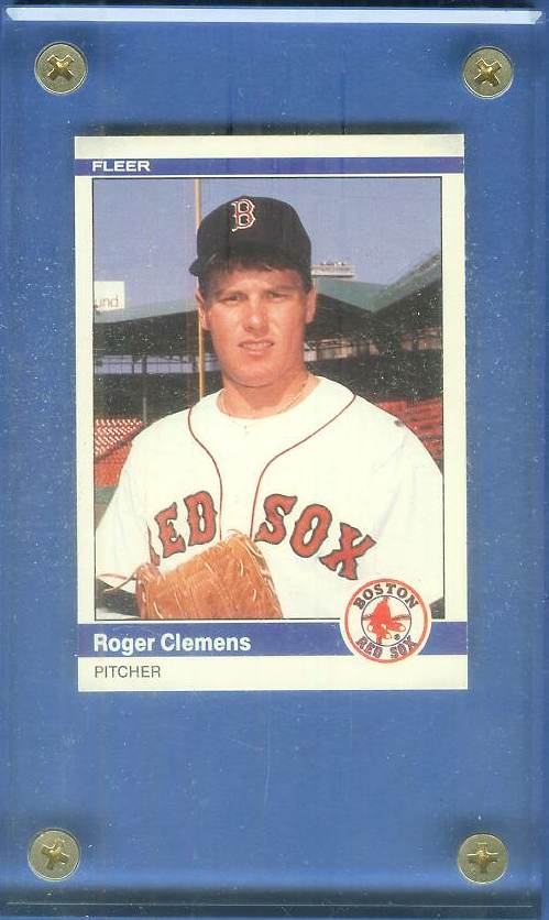 Roger Clemens - 1984 Fleer Update #155 ROOKIE (Red Sox) Baseball cards value