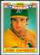 Jose Canseco - 1987 Topps GLOSSY Send-Ins #59 ROOKIE (A's)